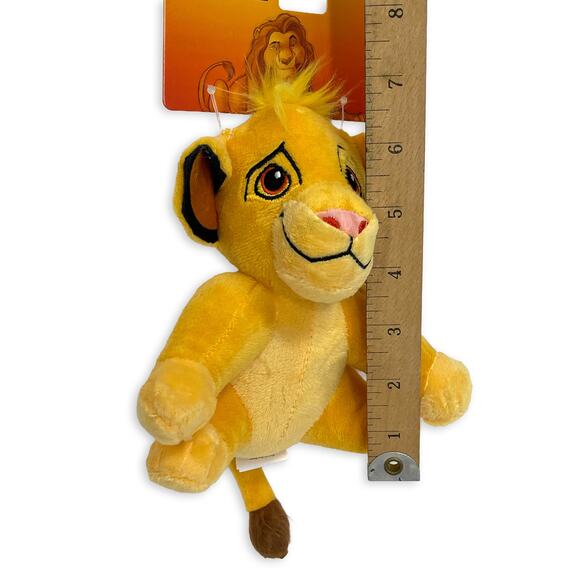 Disney The Lion King Simba Plush Dog Toy New $15 Squeaker Crinkle 6” Lion Cub - Picture 3 of 6
